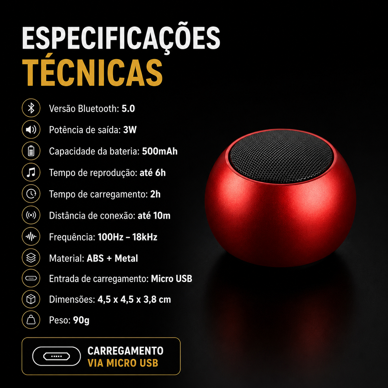 Caixinha De Som Mini