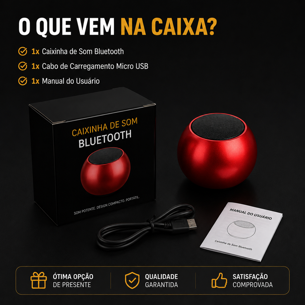 Caixinha De Som Mini